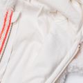 Baby White Embroidered Trim Faux Fur Snowsuit 65565 by Billieblush from Hurleys
