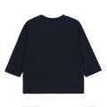 Toddler Navy Layered Logo L/s T Shirt 75616 by BOSS from Hurleys