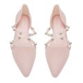 Womens Pink Blush Pointy Stripe Shoes 89693 by Melissa from Hurleys