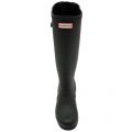 Womens Black Original Back Adjustable Tall Wellington Boots 24982 by Hunter from Hurleys