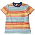 Boys Antique White Lilouan Striped S/s Tee shirt 31350 by Paul Smith Junior from Hurleys