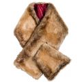 Womens Chinchilla Altamont Faux Fur Wrap 67031 by Dubarry from Hurleys