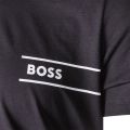 Mens Black T-Shirt RN S/s T Shirt 104200 by BOSS from Hurleys
