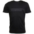 Mens Black Label Mesh Stripe S/s Tee Shirt 37402 by Antony Morato from Hurleys
