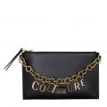 Womens Black Charms Smooth Flat Crossbody Bag 103124 by Versace Jeans Couture from Hurleys