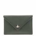 Womens Green Victoria Pouch Clutch Bag 29690 by Vivienne Westwood from Hurleys