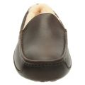 Mens China Tea Leather Ascot Slippers