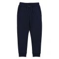 Boys Navy Branded Slim Fit Sweat Pants 55979 by BOSS from Hurleys