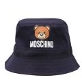 Baby Navy Toy Bucket Hat 84265 by Moschino from Hurleys