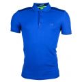 Mens Open Blue Paule S/s Polo Shirt