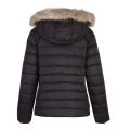 Womens Tommy Black Essential Hooded Down Jacket 50264 by Tommy Jeans from Hurleys