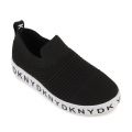 Girls Black Branded Sole Trainers (30-37) 55859 by DKNY from Hurleys