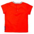 Baby Orange Basic Logo S/s T Shirt 19793 by Armani Junior from Hurleys