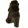 Womens Black Glancy Teddy Fold-Down Boots 67981 by Timberland from Hurleys