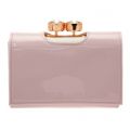Womens Pale Pink Marli Small Crystal Bobble Patent Purse 60791 by Ted Baker from Hurleys