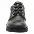 Youth Black Kick Lo Shoes (3-6) 66297 by Kickers from Hurleys