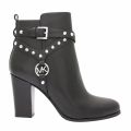 Womens Black Preston Heeled Leather Boots 50480 by Michael Kors from Hurleys