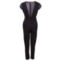 Womens Black Marie Chiffon Jumpsuit 70696 by French Connection from Hurleys