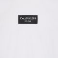Mens Bright White Chest Box Logo S/s T Shirt 86891 by Calvin Klein from Hurleys