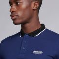 Mens Regal Blue Accelerator Pique S/s Polo Shirt 93951 by Barbour International from Hurleys