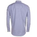 Mens Blue Gingham L/s Shirt 61803 by Lacoste from Hurleys