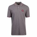Mens Grey Likeminded S/s Polo Shirt 57535 by Pretty Green from Hurleys