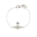 Womens Silver Minnie Bas Relief Bracelet 24737 by Vivienne Westwood from Hurleys