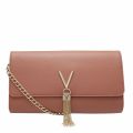 Womens Antique Rose Divina Tassel Clutch Bag 74668 by Valentino from Hurleys