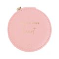 Womens Pink Your Heart Circle Jewellery Box