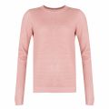 Womens Ash Rose Vichassa Textured Knitted Jumper 27635 by Vila from Hurleys