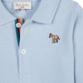 Baby Light Blue Samir L/s Polo Shirt 32617 by Paul Smith Junior from Hurleys