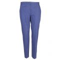 Indigo Bour Linen Tapered Trousers 9201 by French Connection from Hurleys