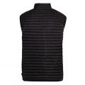Mens Black Padded Gilet 84506 by Emporio Armani from Hurleys