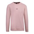 Casual Mens Light Pink Weevo 2 Sweat Top 87979 by BOSS from Hurleys