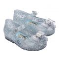 Girls Silver Elsa Mini Disney Sweet Love Shoes (4-9) 101092 by Mini Melissa from Hurleys