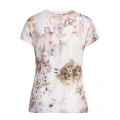 Womens White Vanilla Ayleyc Fitted S/s T Shirt 83223 by Ted Baker from Hurleys