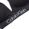 Womens Black Light Lined Triangle Bralette 98922 by Calvin Klein from Hurleys