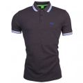 Mens Charcoal Paddy S/s Polo Shirt 15123 by BOSS from Hurleys
