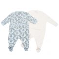 Baby Sky Blue Toy 2 Pack Babygrow 47303 by Moschino from Hurleys