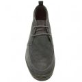 Mens Charcoal Shields Mid Crepe Shoes 14804 by Fred Perry from Hurleys