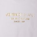Mens White Centre Logo Slim Fit S/s T Shirt 41772 by Versace Jeans from Hurleys