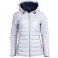 Lifestyle Womens Silver Ice & Navy Landry Baffle Quilted Jacket 64572 by Barbour from Hurleys