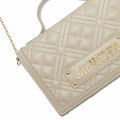 Womens Ivory Quilted Top Handle Crossbody Bag 75566 by Love Moschino from Hurleys