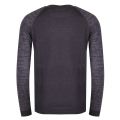 Mens Charcoal Cornfed Crew Knitted Jumper 29294 by Ted Baker from Hurleys
