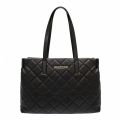 Womens Black Ocarina Quilted Shopper Bag 75489 by Valentino from Hurleys