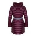 Womens Deep Purple Yandle Long Padded Coat 30050 by Ted Baker from Hurleys