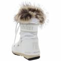 Womens White Monaco Low WP Boots 78313 by Moon Boot from Hurleys