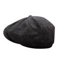 Mens Black Jazzed Bakerboy Hat 94499 by Ted Baker from Hurleys