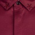 Mens Dark Red Dauter Star Collar S/s Polo Shirt 51653 by HUGO from Hurleys