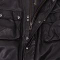 Mens Black Trialmaster Panther Lambskin Leather Jacket 53601 by Belstaff from Hurleys